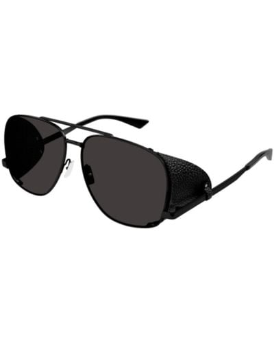 Saint Laurent Sunglasses Sl 653 Leon Leather Spoiler - Black
