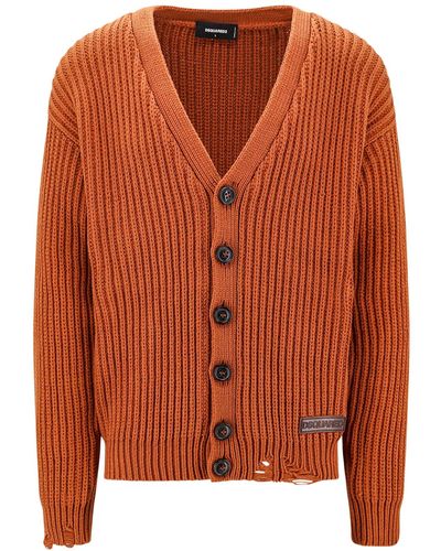 DSquared² Cardigan - Arancione