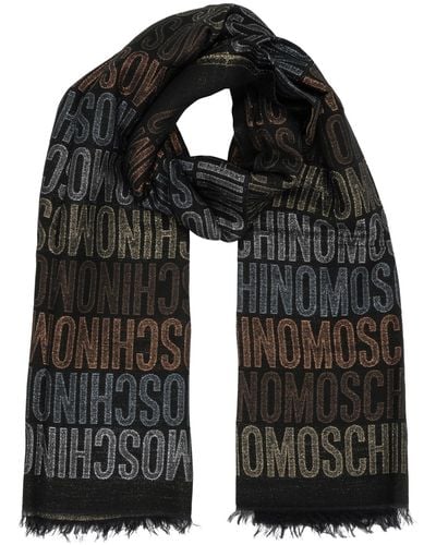 Moschino Wool Scarf - Black