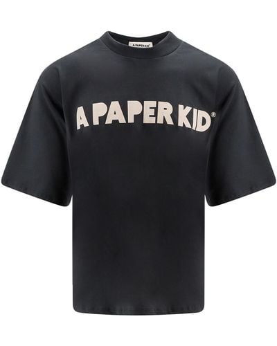 A PAPER KID T-shirt - Black