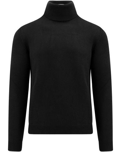 Roberto Cavalli Maglione collo alto - Nero