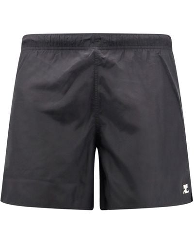 Courreges Swim Shorts - Gray