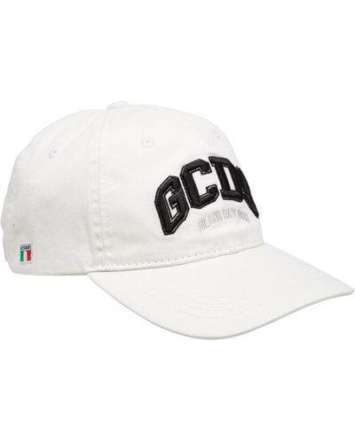 Gcds Cappello logo - Bianco