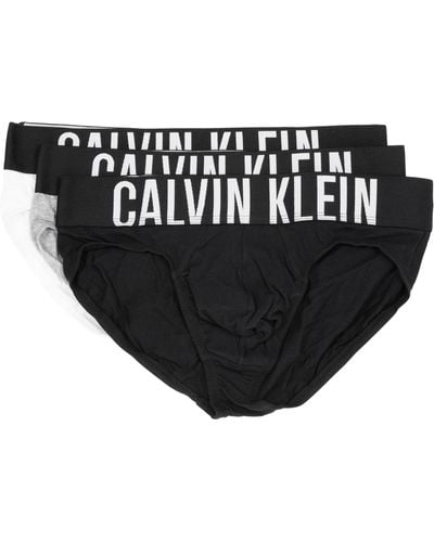 Calvin Klein Hip Briefs - Black