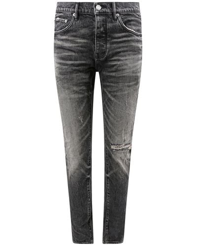 Purple Brand Slim Fit Jeans - Gray