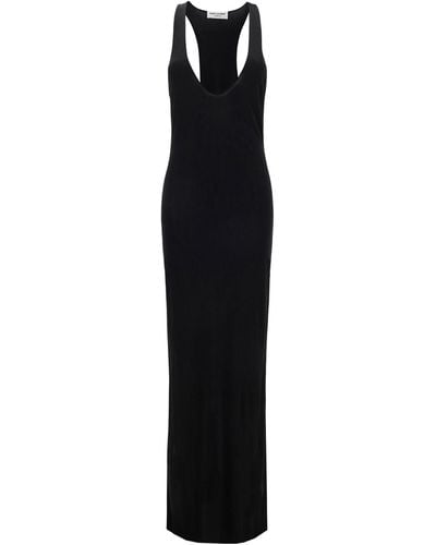 Saint Laurent Long Dress - Black