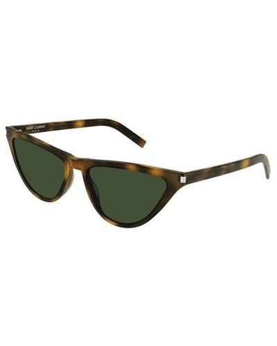 Saint Laurent Sunglasses Sl 550 Slim - Green