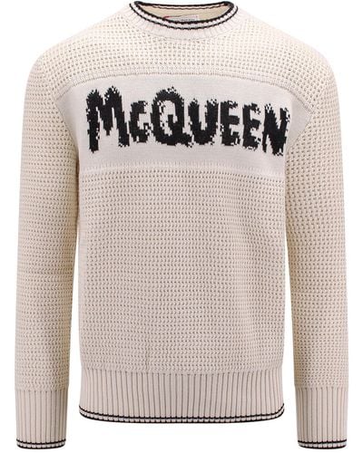 Alexander McQueen Sweater - Gray
