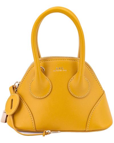 A.P.C. Emma Mini Handbag - Yellow