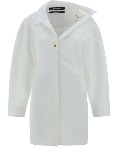 Jacquemus Vestito corto la mini robe - Bianco