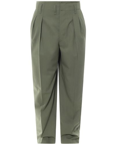 Lemaire Pantaloni tailored - Verde