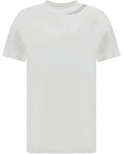 MM6 by Maison Martin Margiela T-shirt - Bianco