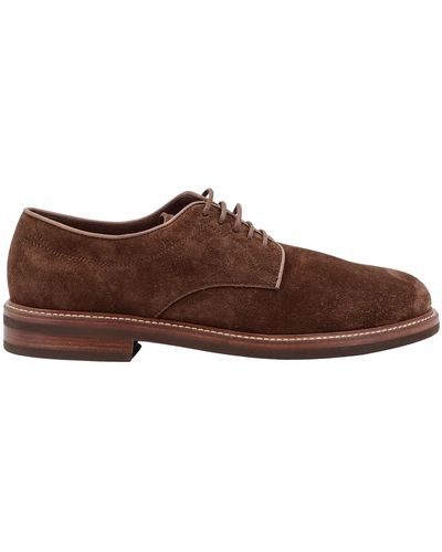 Brunello Cucinelli Derby Shoes - Brown