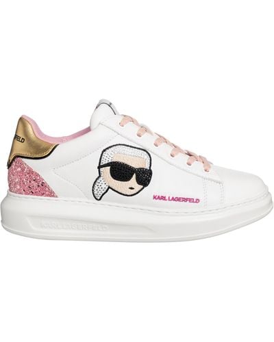 Karl Lagerfeld Sneakers kapri - Bianco
