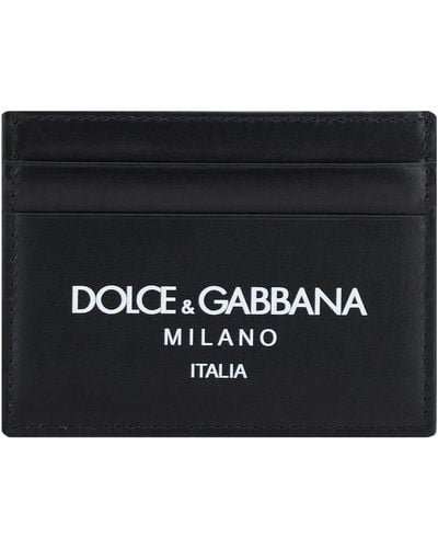 Dolce & Gabbana Credit Card Holder - Black