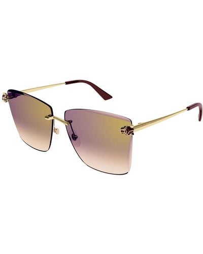 Cartier Sunglasses Ct0397s - Pink