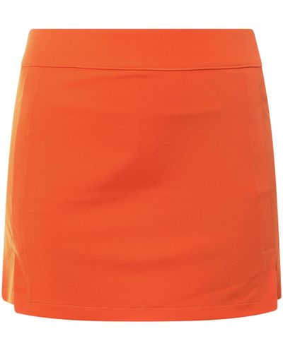 J.Lindeberg Amelie Mini Skirt - Orange