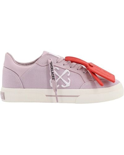 Off-White c/o Virgil Abloh Sneakers in canvas con iconica Zip-Tie - Rosa