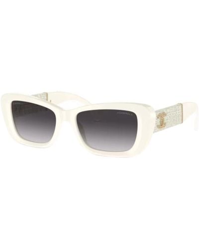 Chanel Sunglasses 5514 Sole - White