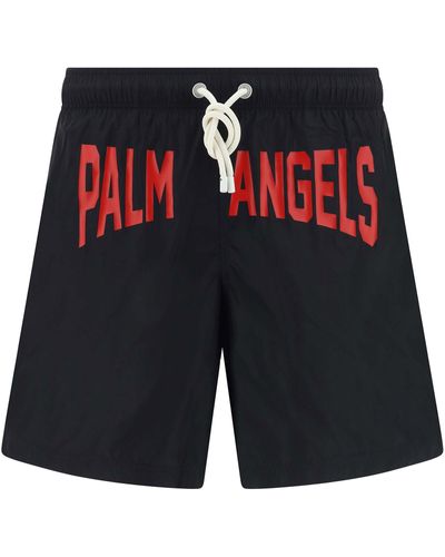 Palm Angels Swim Shorts - Black