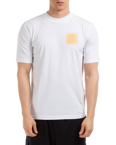 OUTHERE T-shirt lunar - Bianco