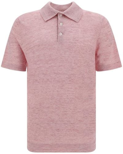 Brunello Cucinelli Polo Shirt - Pink