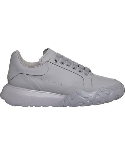 Alexander McQueen Court Sneakers - Gray