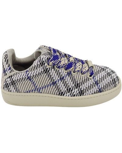 Burberry Box Trainers - Blue