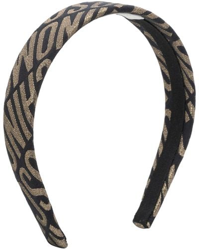 Moschino Logo Headband - Black