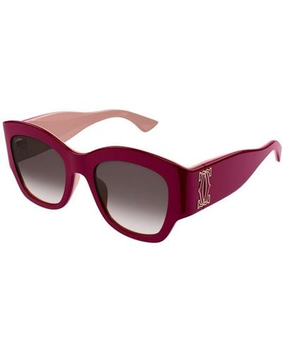 Cartier Sunglasses Ct0304s - Purple