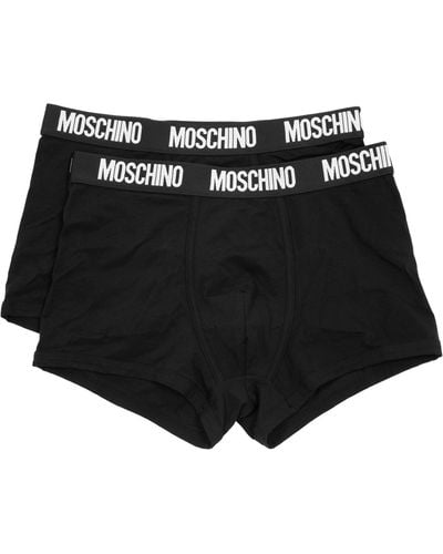 Moschino Cotton Boxer - Black