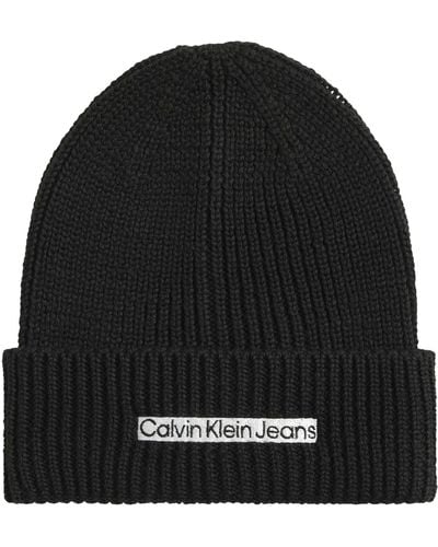Calvin Klein Wool Beanie - Black