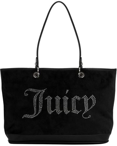 Juicy Couture Twig Strass Shoulder Bag - Black