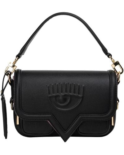 Chiara Ferragni Eyelike Handbag - Black