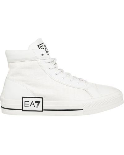 EA7 High-top Sneakers - White