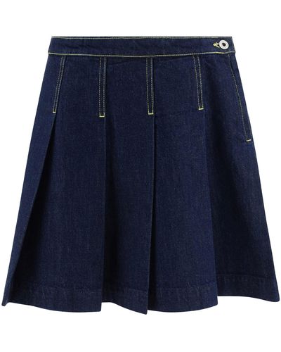 KENZO Mini Skirt - Blue