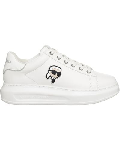 Karl Lagerfeld K/ikonik Kapri Sneakers - White