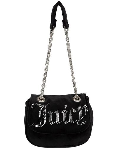 Vintage Gray Juicy Couture Purse Satchel Bag Velour Handbag Live for Couture  | eBay