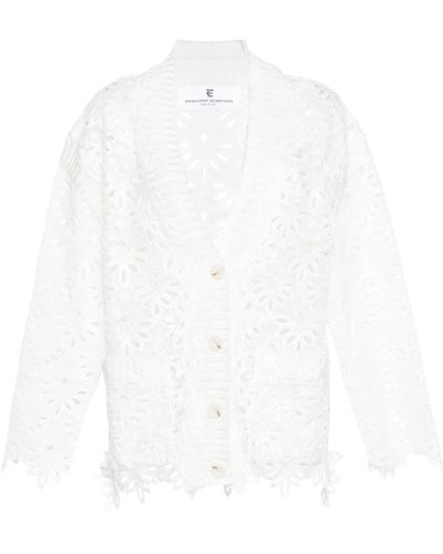 Ermanno Scervino Cardigan - White