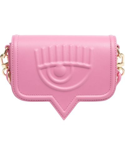 Chiara Ferragni Eyelike Crossbody Bag - Pink