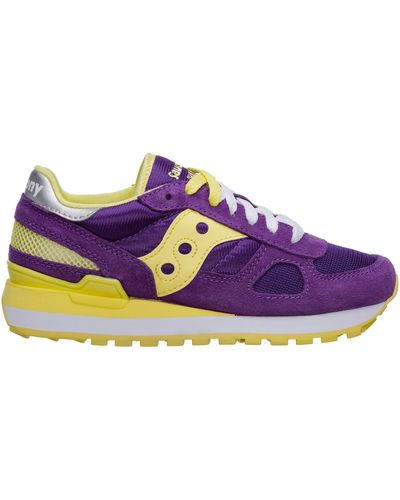 Saucony Shoes Suede Sneakers Sneakers Shadow Original - Purple