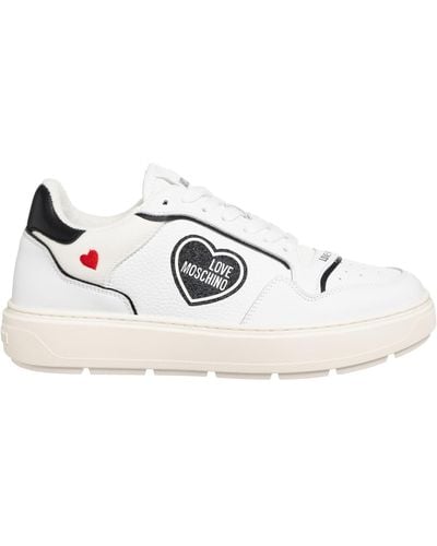 Love Moschino Bold Love Sneakers - White