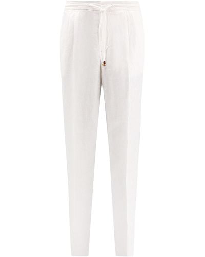 Brunello Cucinelli Trousers - White
