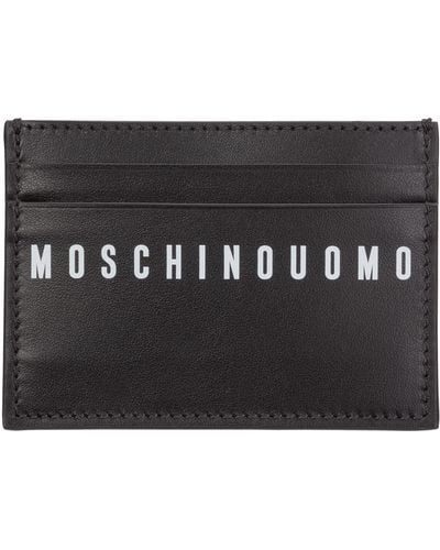 Moschino Credit Card Holder - Black