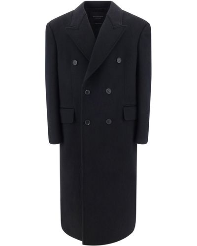 Balenciaga Oversize Coat - Black
