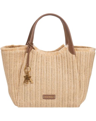 Emporio Armani Tote Bag - Brown