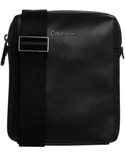 Calvin Klein MUST COMP XBODY - Across body bag - brown mono/brown