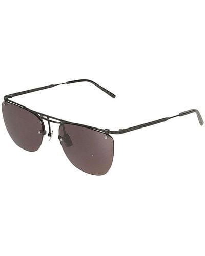 Saint Laurent Sunglasses Sl 600 - Metallic