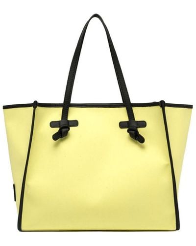 Gianni Chiarini Marcella Club Tote Bag - Yellow