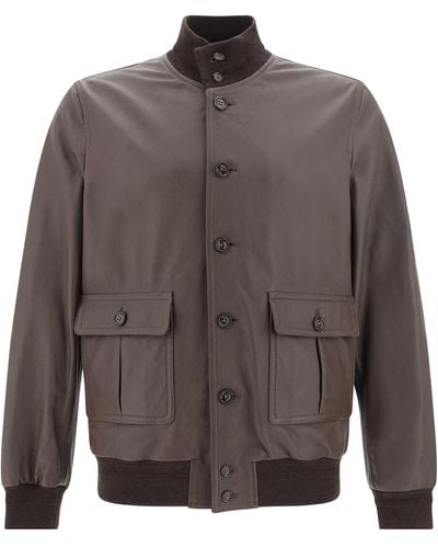 Valstar Leather Jackets - Gray